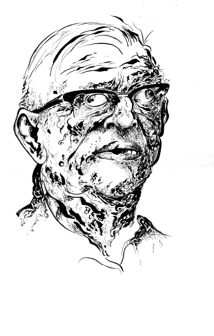 Portrait of Jean-Paul Sartre