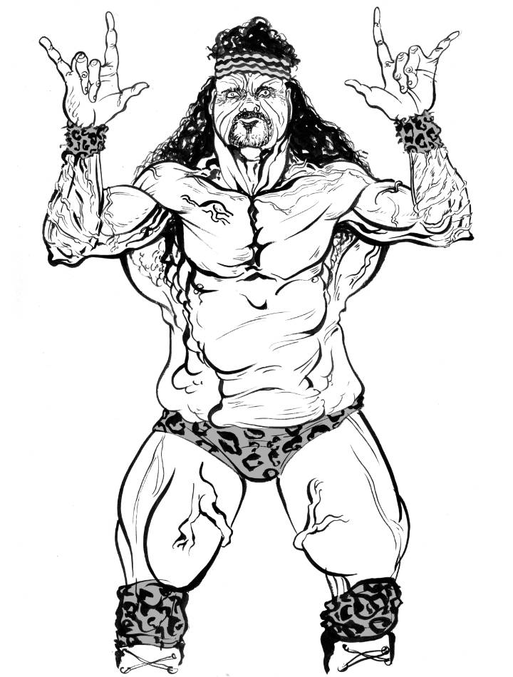 Portrait of Jimmy Snuka